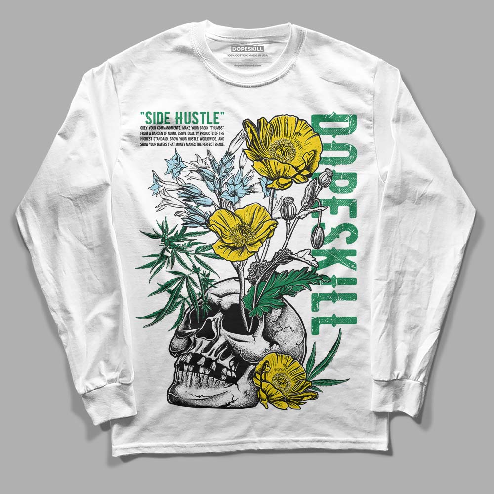 Lucky Green 5s superstreetwear Long Sleeve T-Shirt Side Hustle Graphic