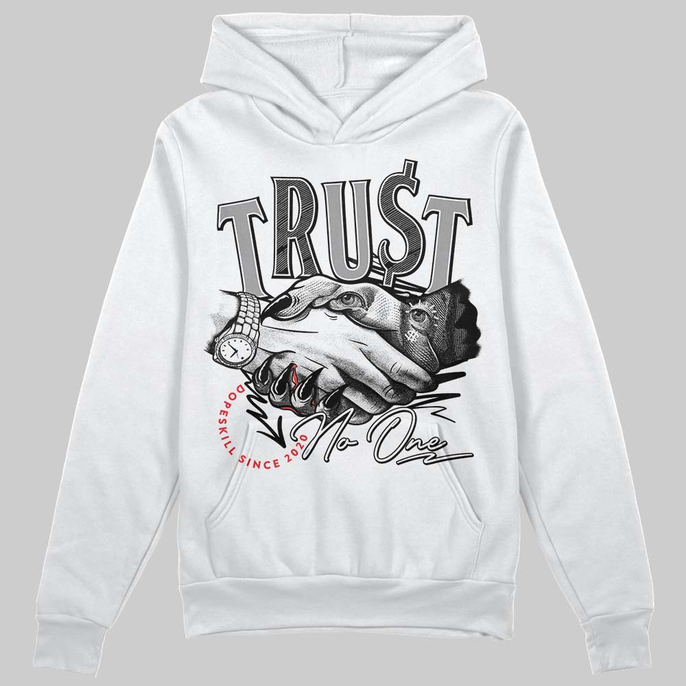 85 Black White 1s superstreetwear Hoodie Sweatshirt Trust No One Graphic