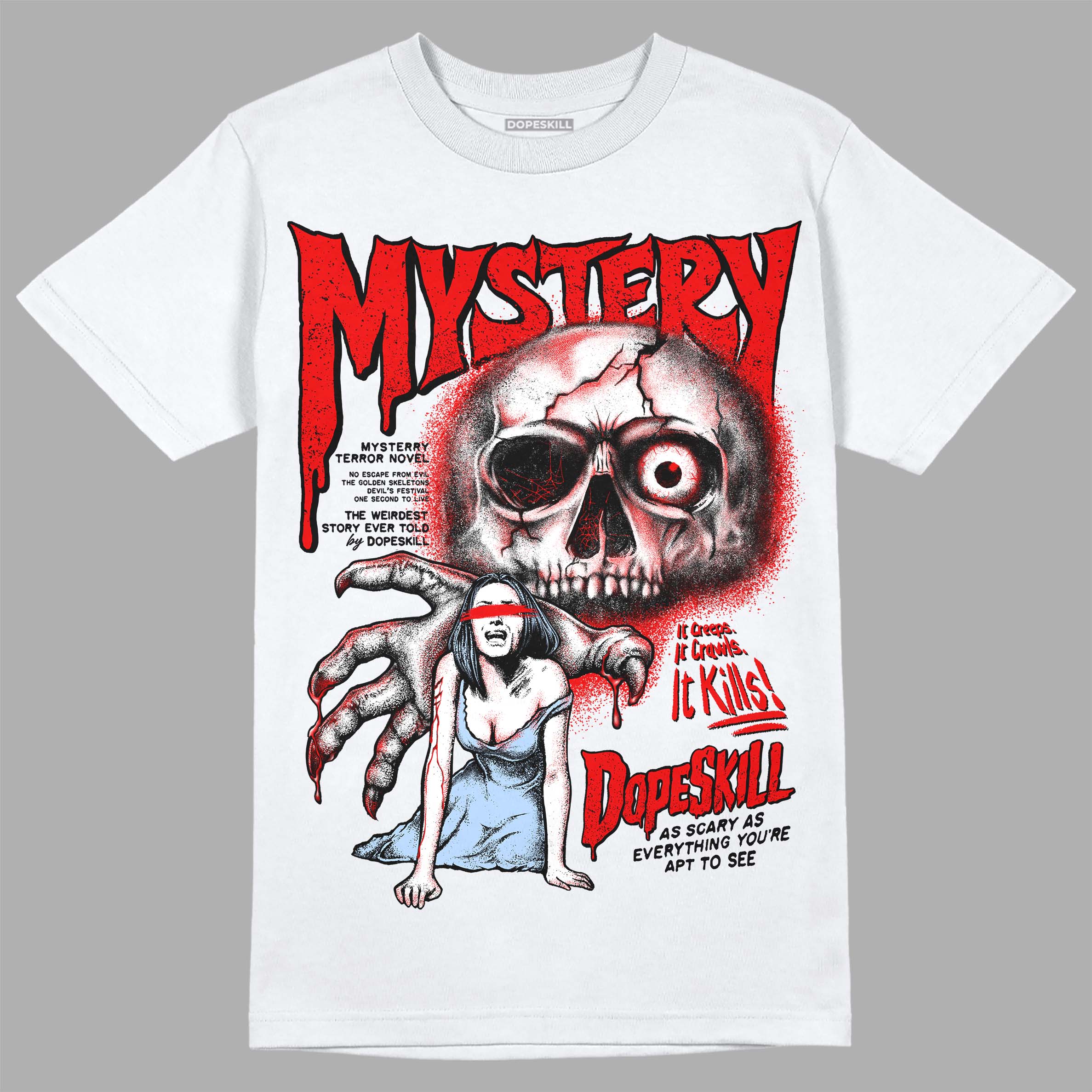 Cherry 11s superstreetwear T-Shirt Mystery Ghostly Grasp Graphic