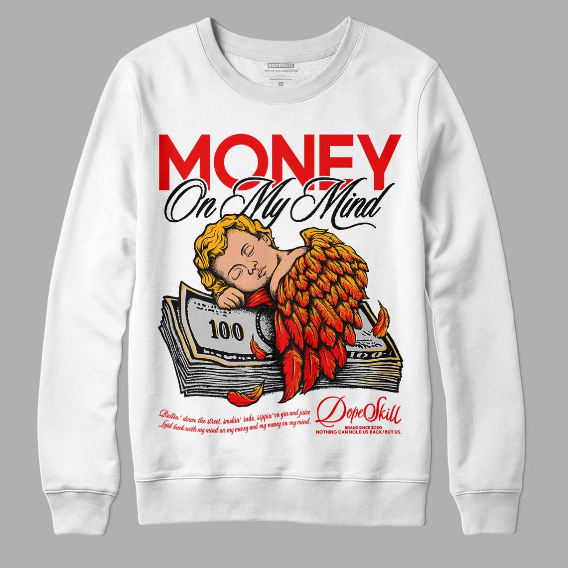 Cherry 12s superstreetwear Sweatshirt MOMM Graphic