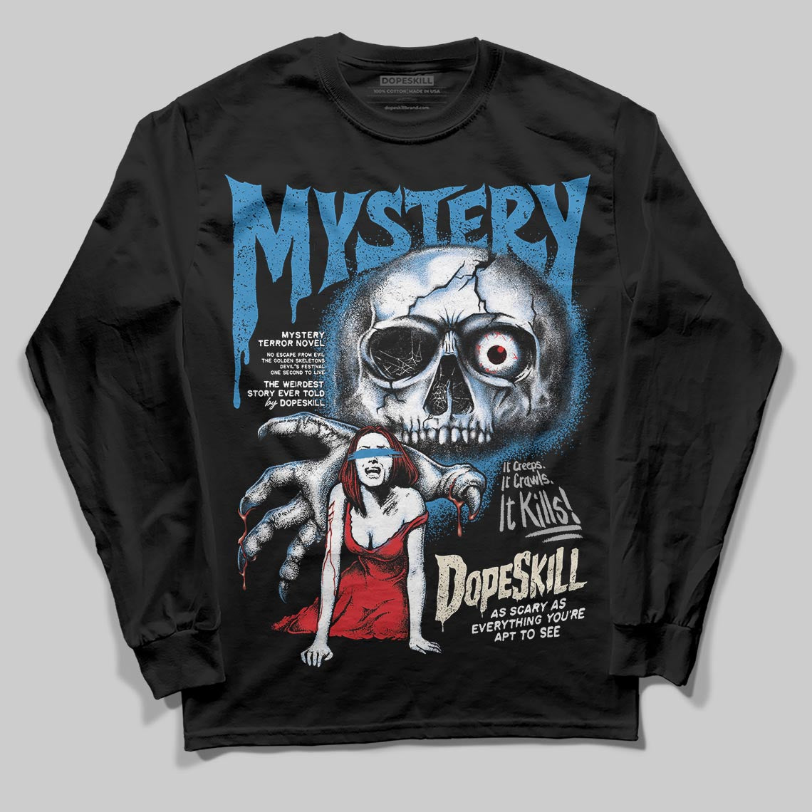 Rare Air 3s superstreetwear Long Sleeve T-Shirt Mystery Ghostly Grasp Graphic