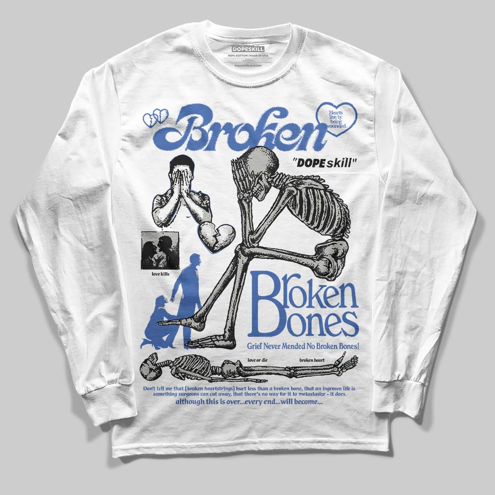 Lucky Shorts 3s superstreetwear Long Sleeve T-Shirt Broken Bones Graphic