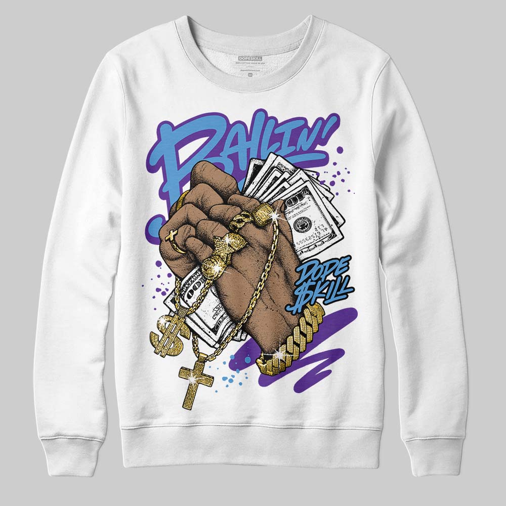 PURPLE Collection superstreetwear Sweatshirt Always Ballin' Graphic