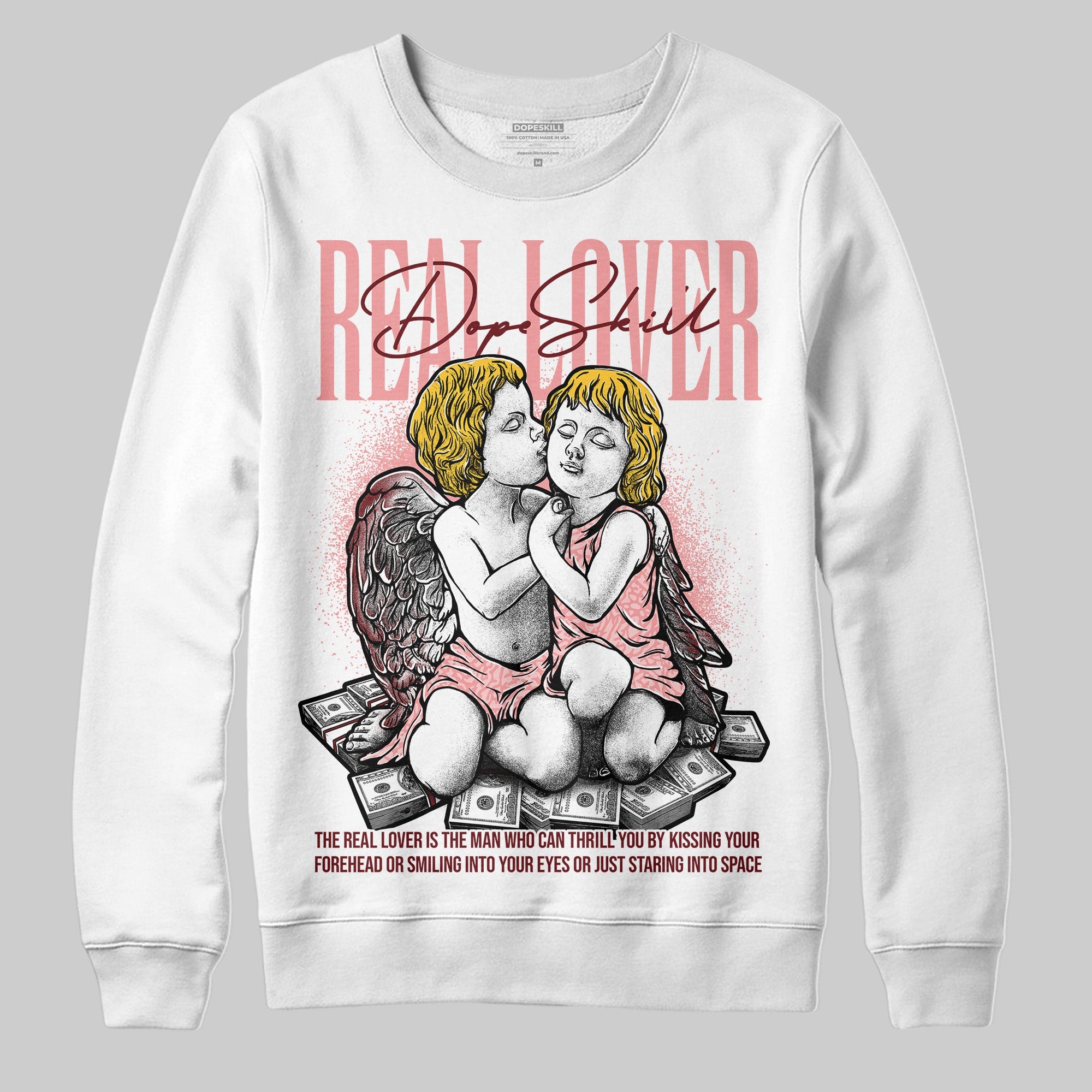 VALENTINE'S Day 3s superstreetwear Sweatshirt Real Lover Graphic