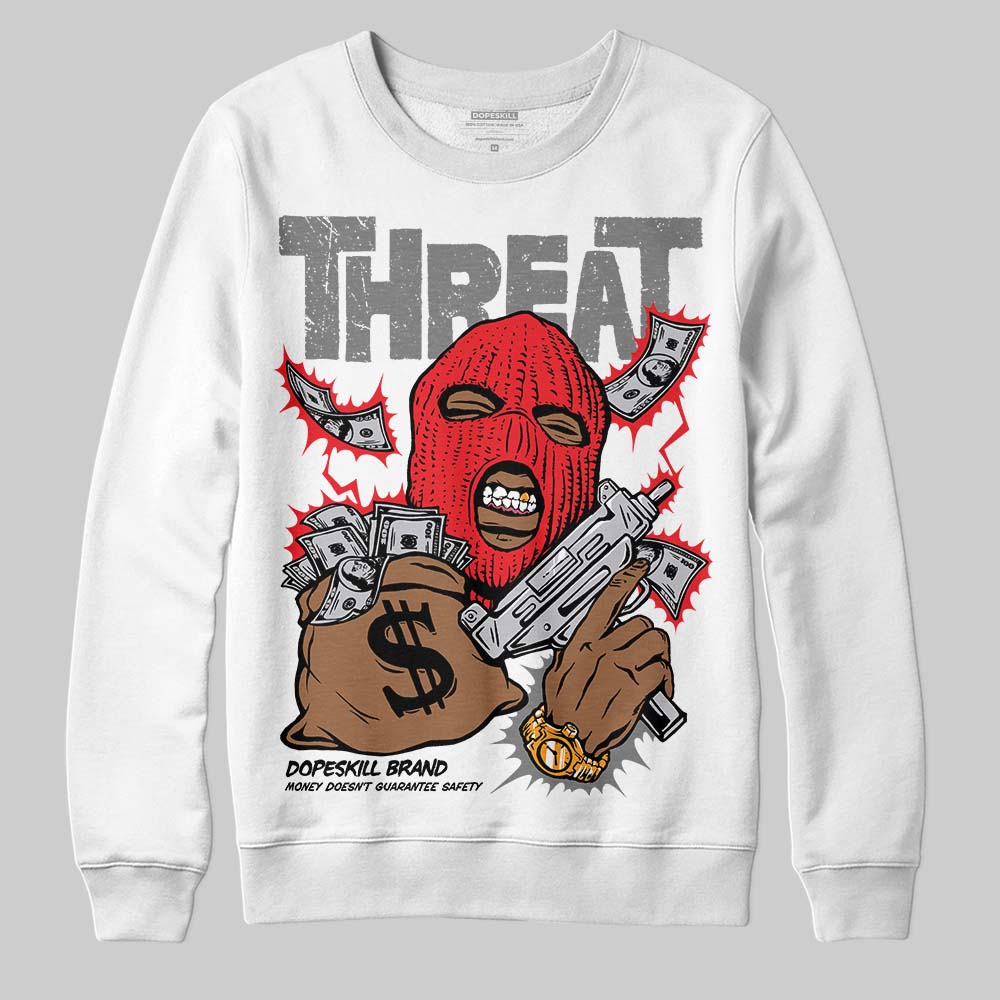Grey Collection superstreetwear Sweatshirt Under Threat Graphic