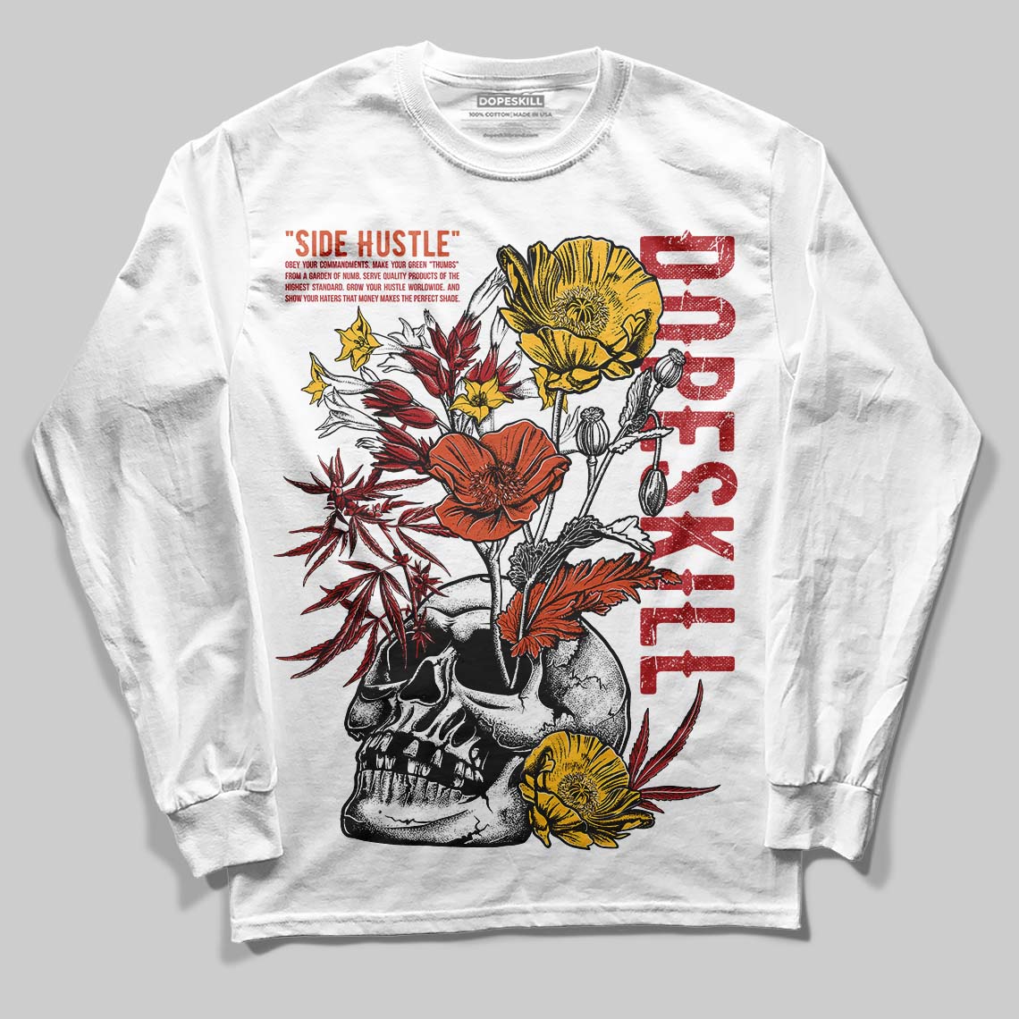 Brick By Brick 4s superstreetwear Long Sleeve T-Shirt Side Hustle Graphic