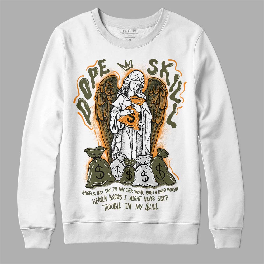 Olive 5s superstreetwear Sweatshirt Angels Graphic