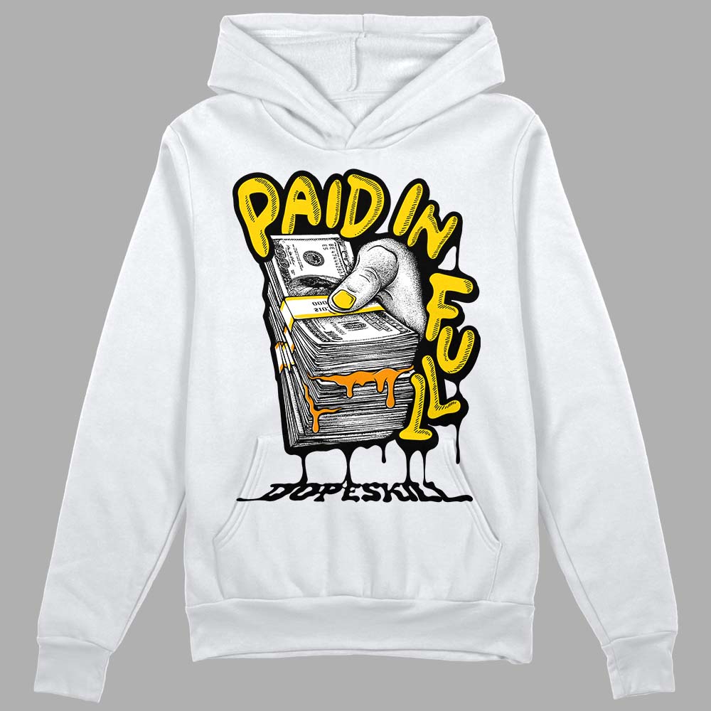 Yellow Ochre 6s superstreetwear Hoodie Sweatshirt Paid In Full Graphic
