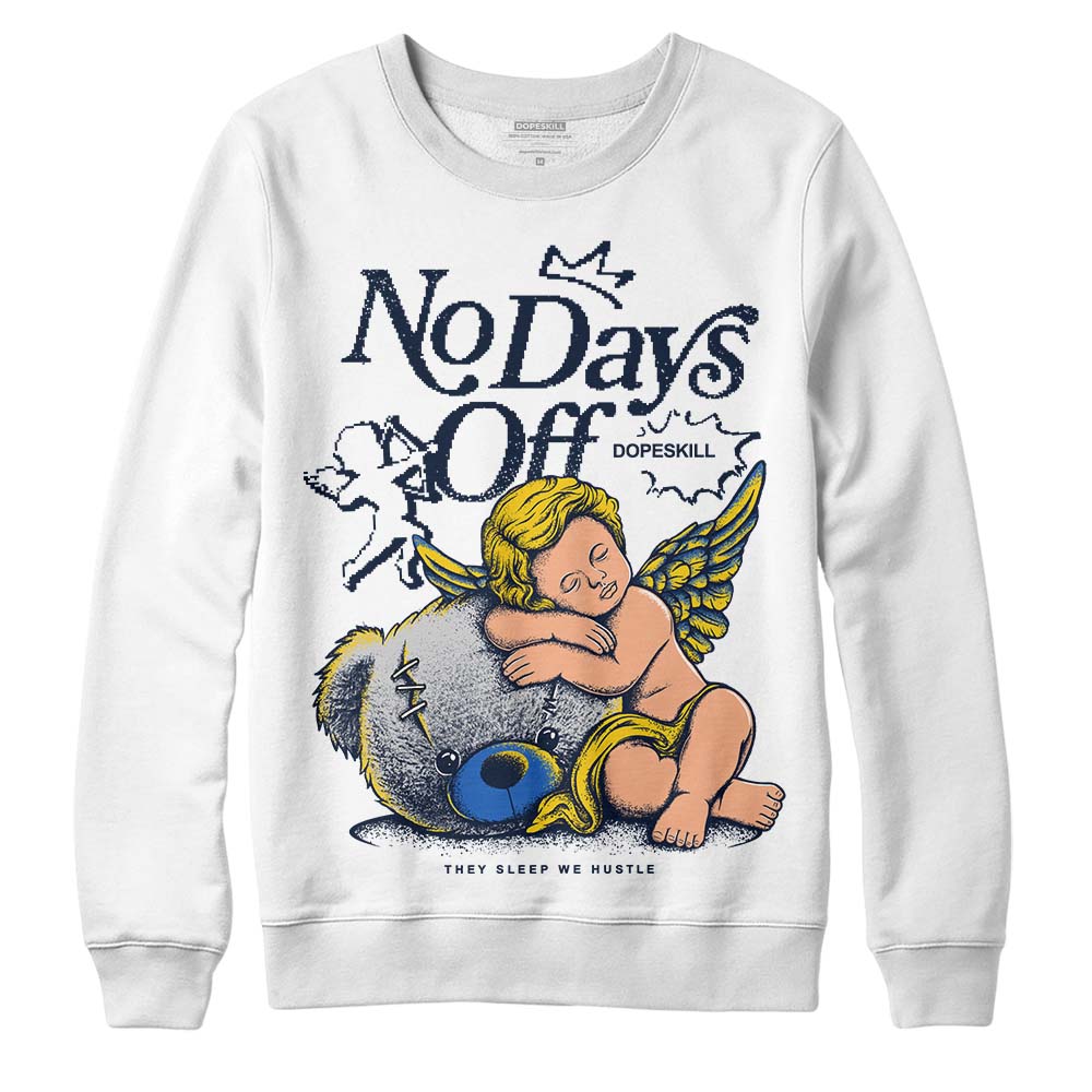 Michigan Dunks superstreetwear Sweatshirt New No Days Off Graphic