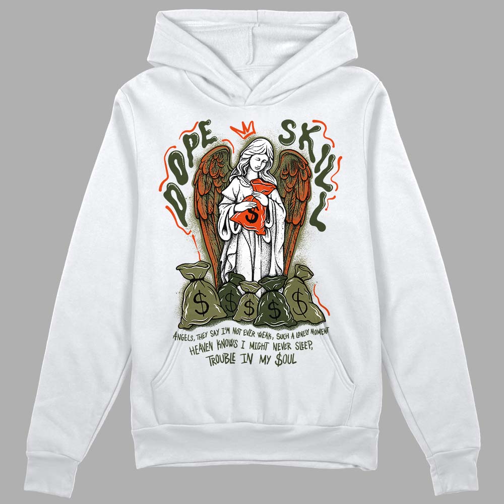 Olive Collection superstreetwear Hoodie Sweatshirt Angels Graphic