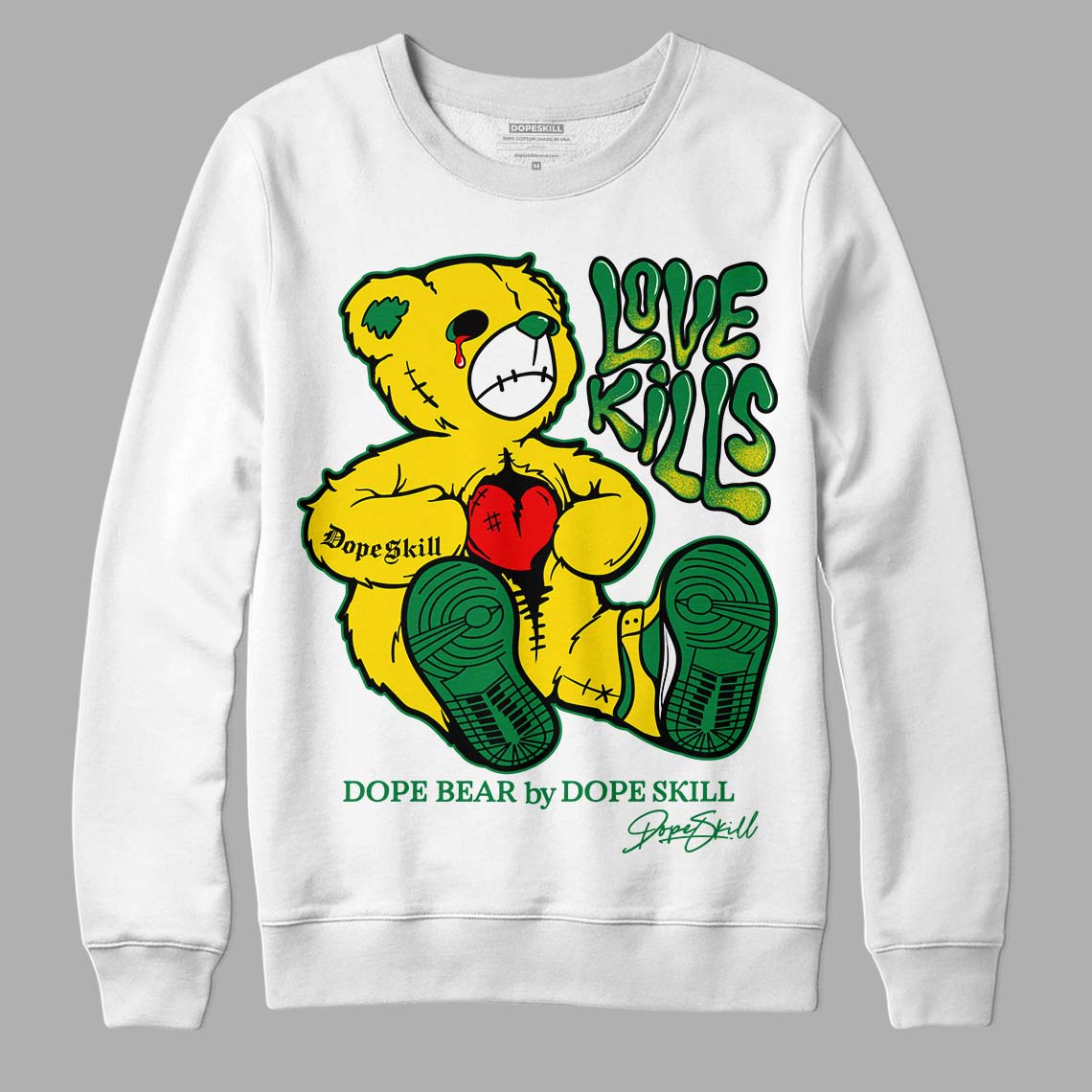 Dunk Low Reverse Brazil superstreetwear Sweatshirt Love Kills Graphic