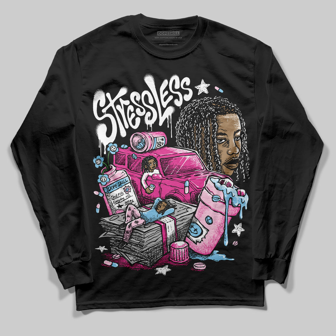 Doernbecher 6s superstreetwear Long Sleeve T-Shirt Stressless Graphic