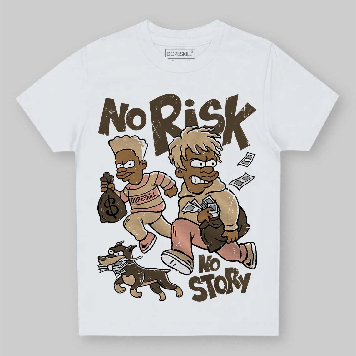 TAN Collection superstreetwear Toddler Kids T-shirt No Risk No Story Graphic