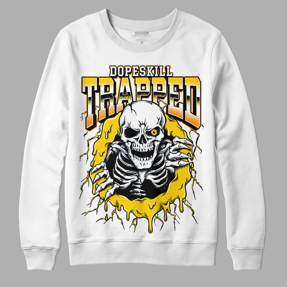 Yellow Ochre 6s superstreetwear Sweatshirt Trapped Halloween Graphic
