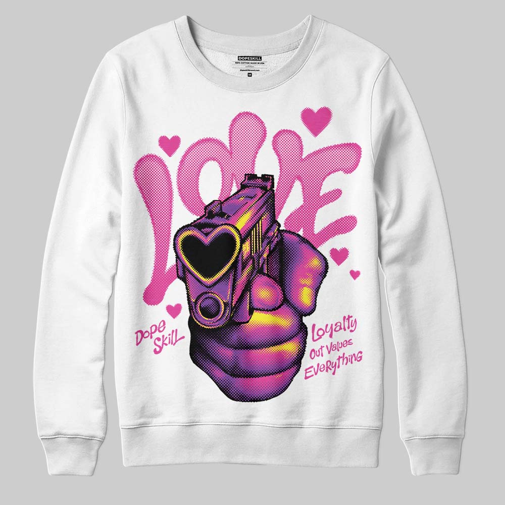 Pink Collection superstreetwear Sweatshirt Love Shot Graphic