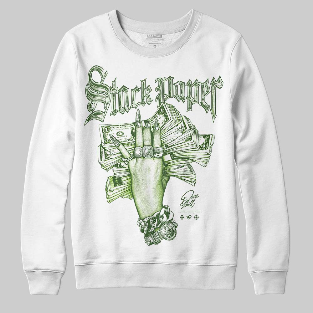 Neon Green Collection superstreetwear Sweatshirt Stack Paper Graphic