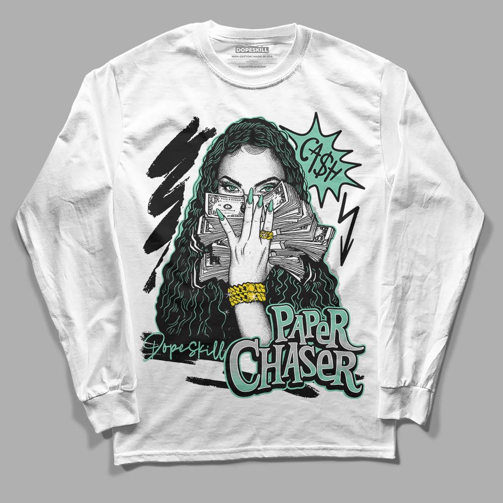 Green Glow 3s superstreetwear Long Sleeve T-Shirt NPC Graphic