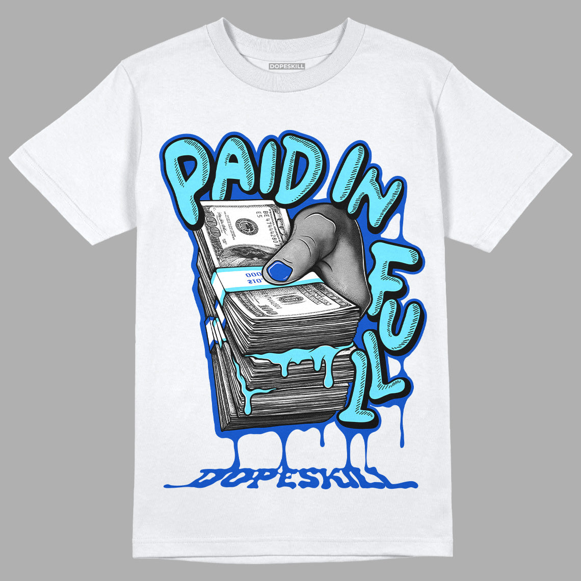 SB Dunk Argon superstreetwear T-Shirt Paid In Full Graphic
