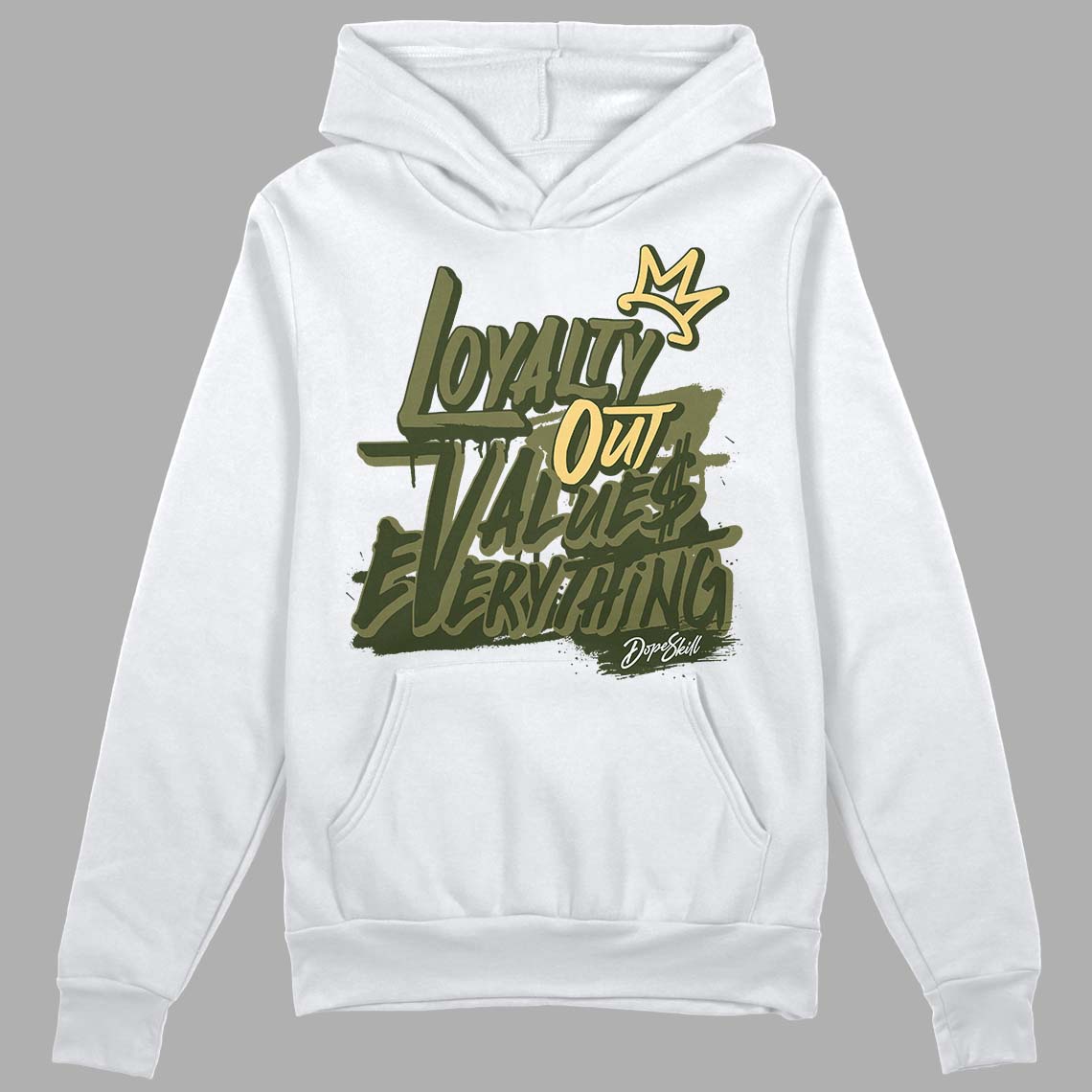 Craft Olive 4s superstreetwear Hoodie Sweatshirt LOVE Graphic