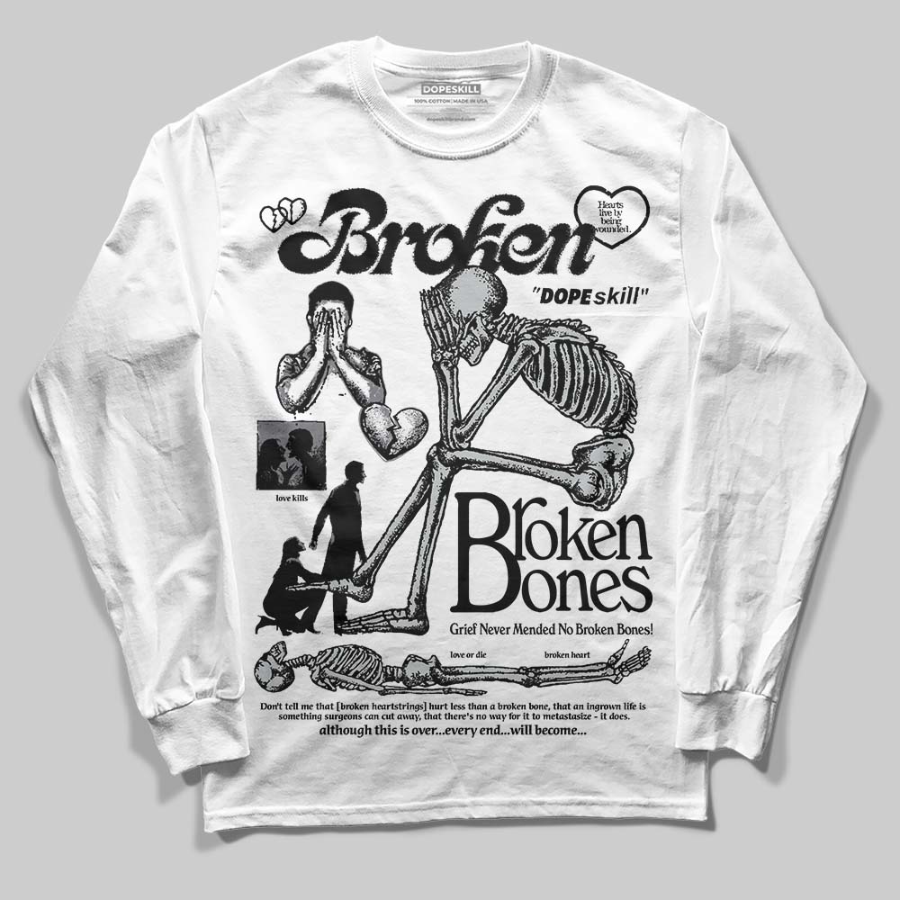 Fear 4s superstreetwear Long Sleeve T-Shirt Broken Bones Graphic