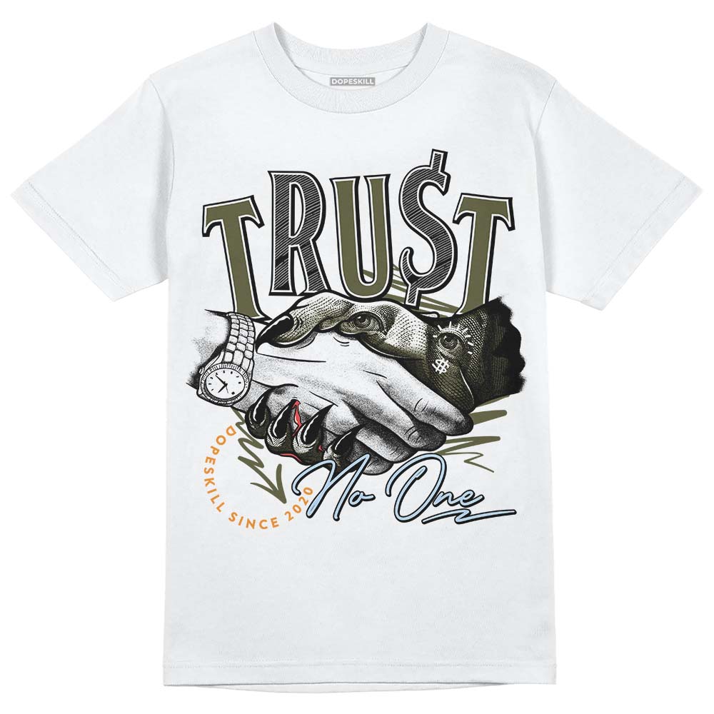 Olive 5s superstreetwear T-Shirt Trust No One Graphic