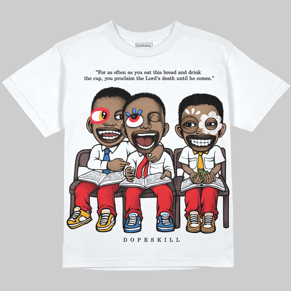 Red Collection superstreetwear Oversize Print T-Shirt First Sunday Graphic