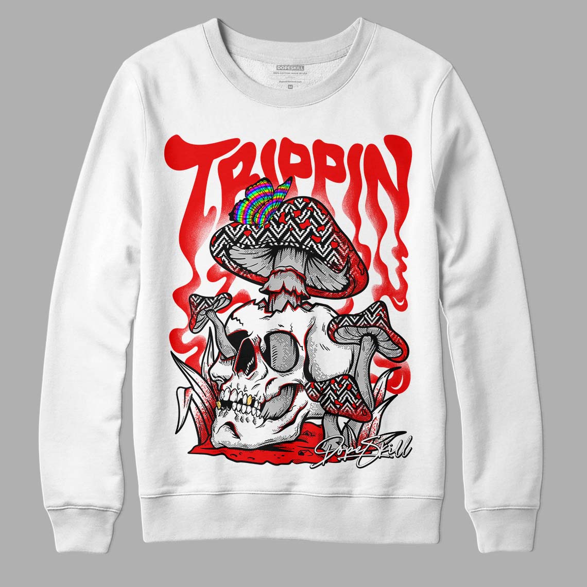 Cherry 12s superstreetwear Sweatshirt Trippin Graphic