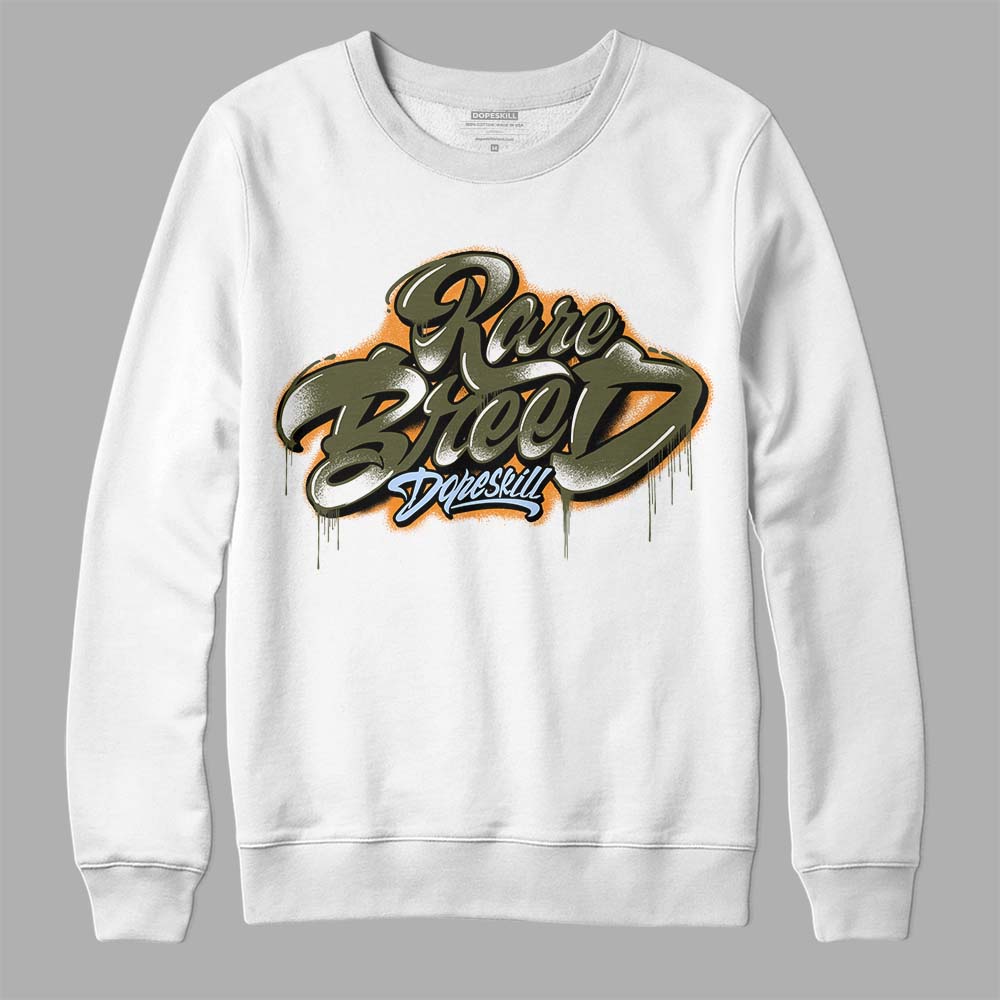 Olive 5s superstreetwear Sweatshirt Rare Breed Type Graphic