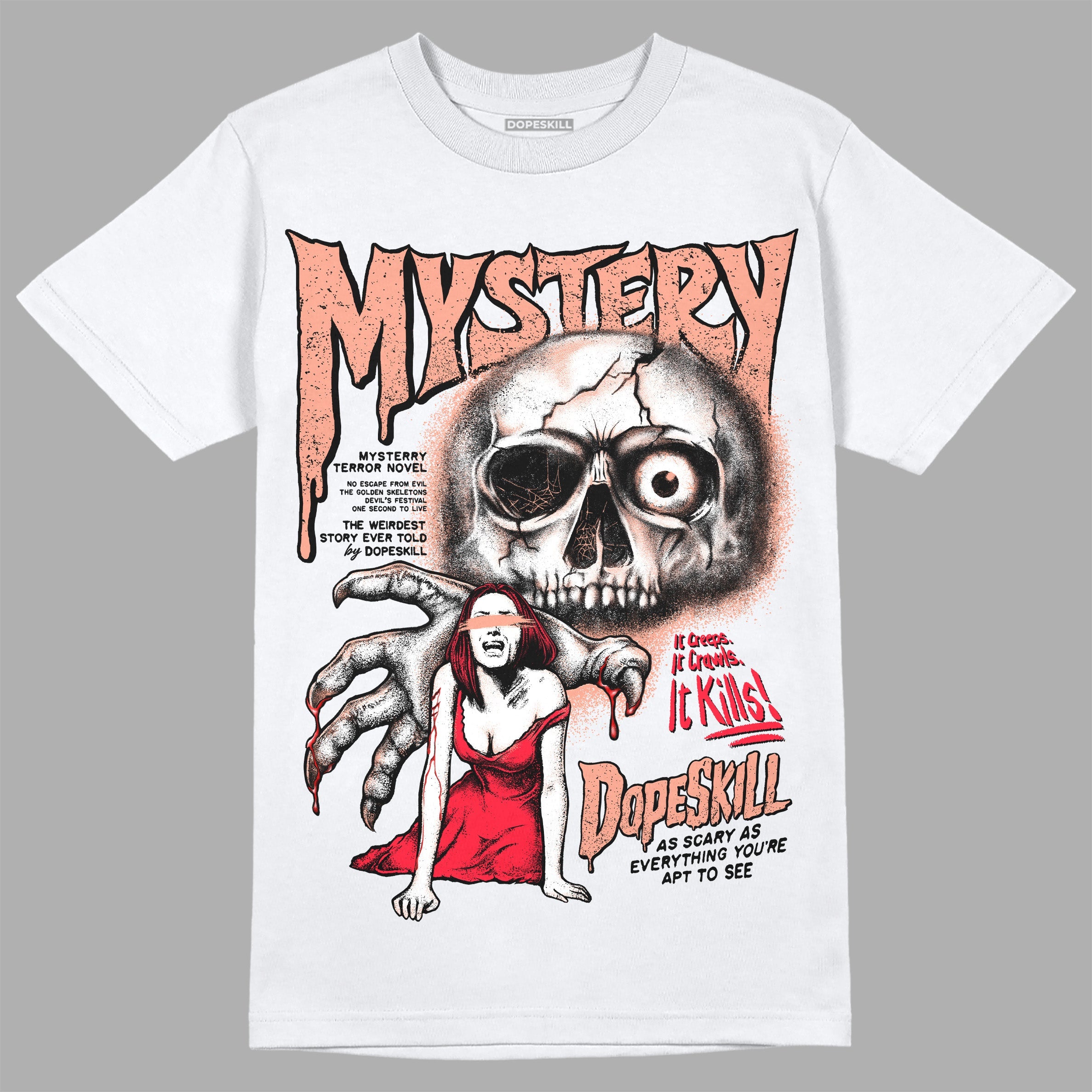 Crimson Bliss 5s superstreetwear T-Shirt Mystery Ghostly Grasp Graphic