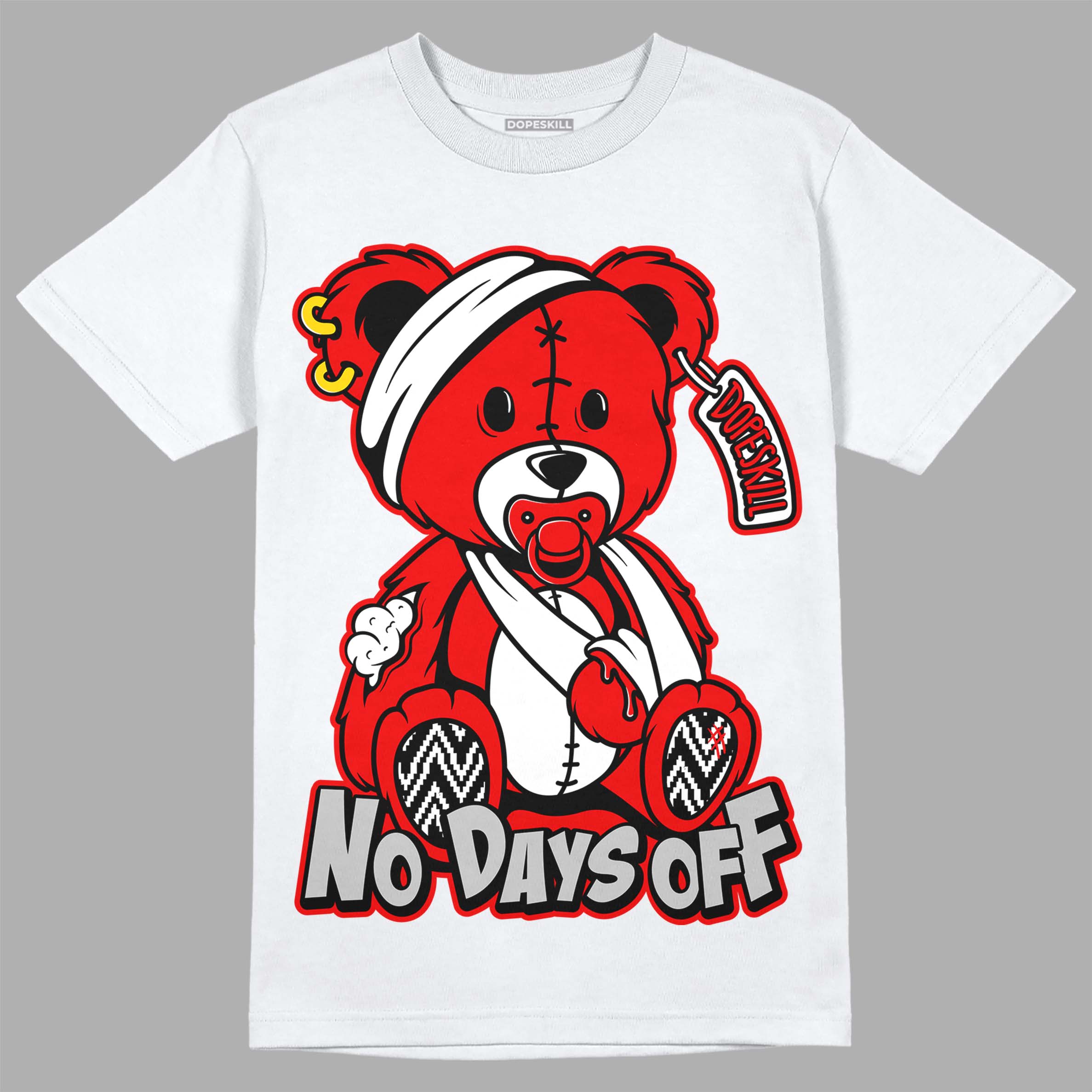 Cherry 12s superstreetwear T-Shirt Hurt Bear Graphic