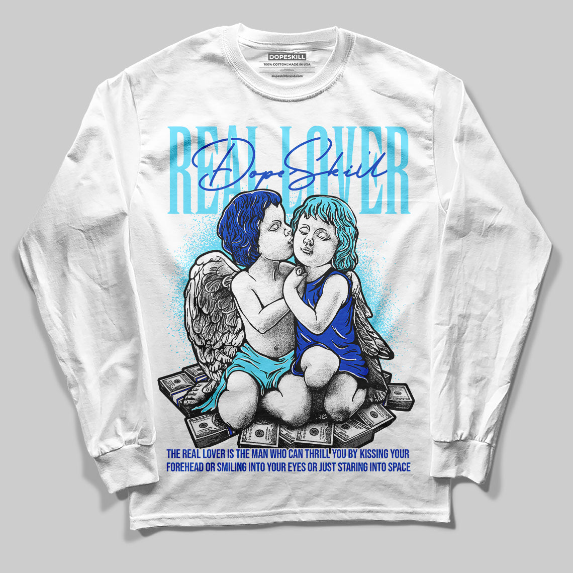 SB Dunk Argon superstreetwear Long Sleeve T-Shirt Real Lover Graphic