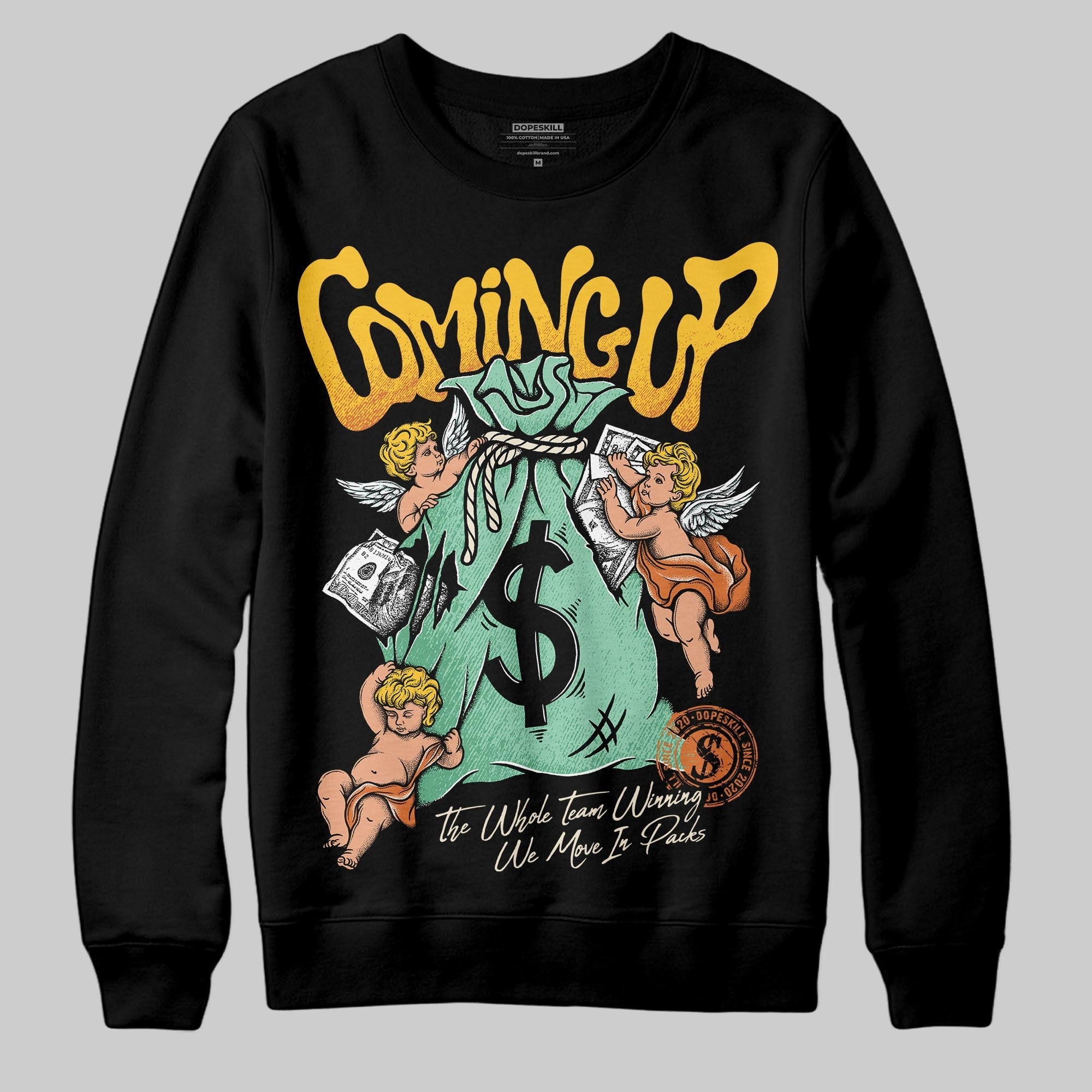 SB Dunk ¡°Rodeo¡± superstreetwear Sweatshirt Money Bag Coming Up Graphic