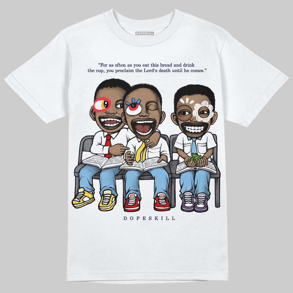 University Blue Collection superstreetwear T-Shirt First Sunday Graphic