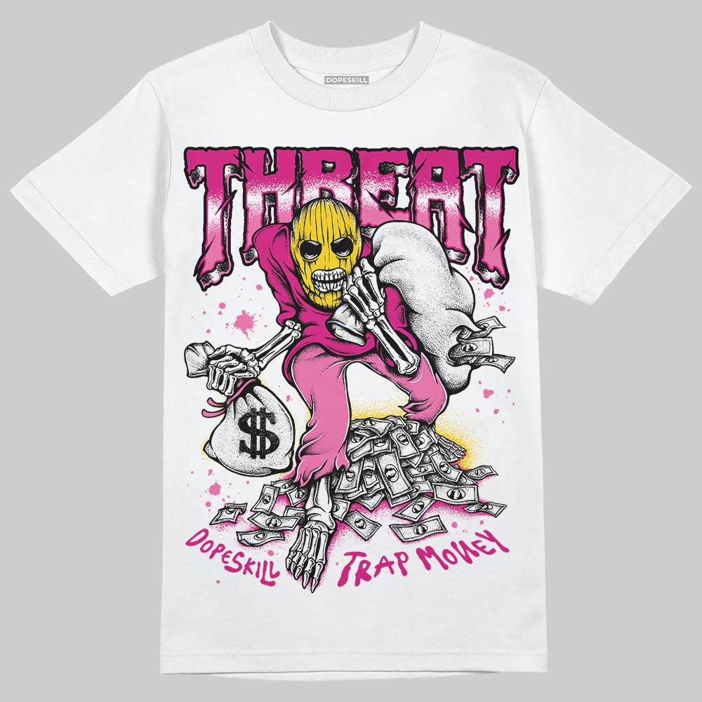 Rick RO Pink Leather Sneakers superstreetwear T-Shirt Threat Graphic