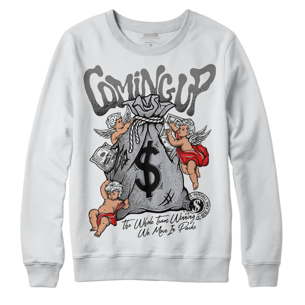 Grey Collection superstreetwear Sweatshirt Money Bag Coming Up Graphic