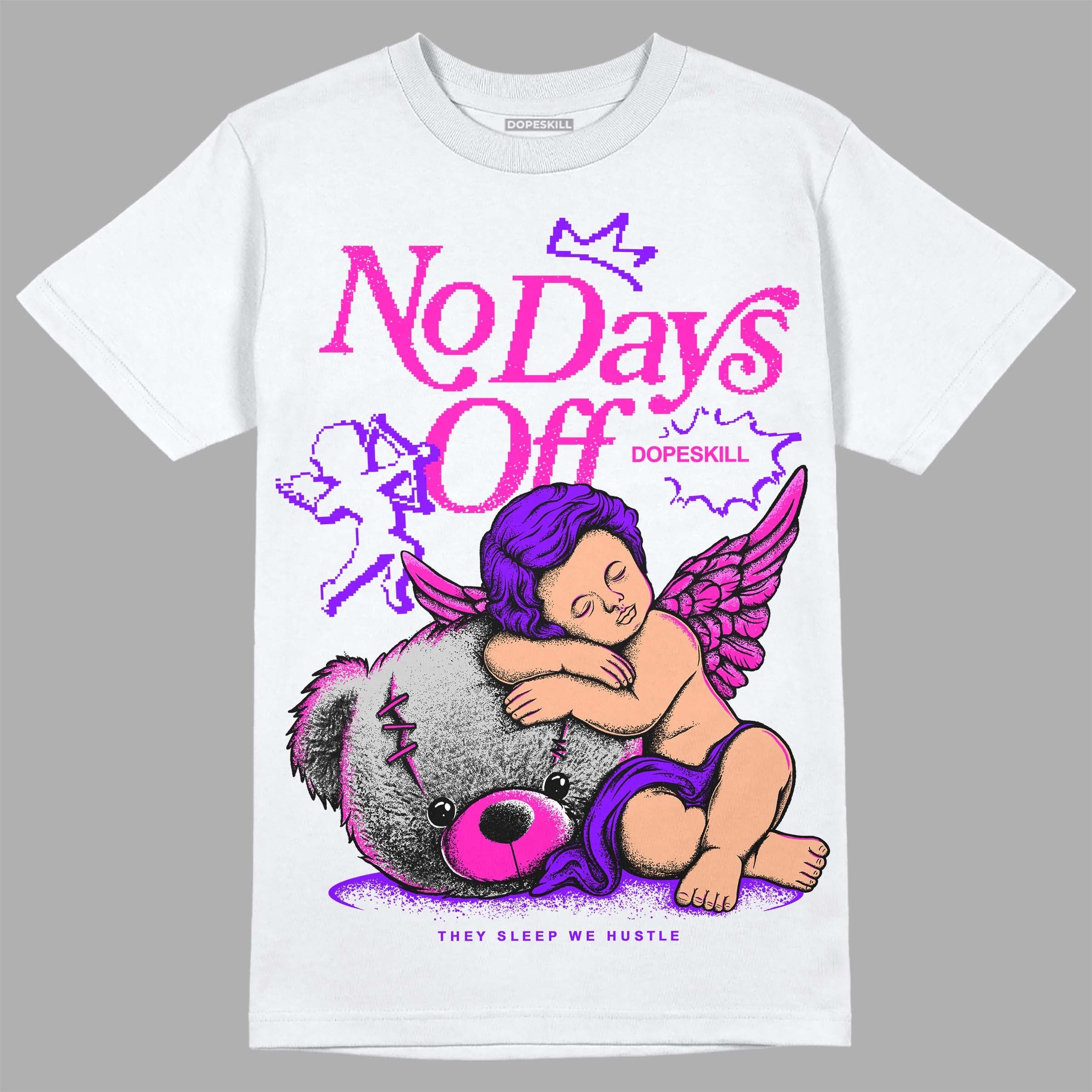 Dunk Low Active Fuchsia superstreetwear T-Shirt New No Days Off Graphic