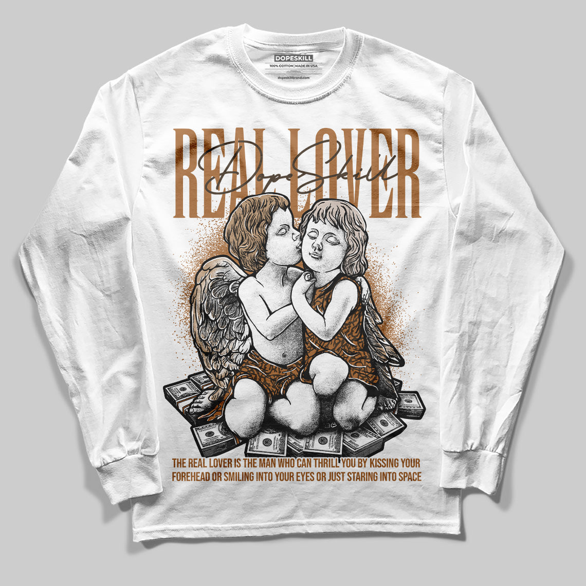 Palomino 3s superstreetwear Long Sleeve T-Shirt Real Lover Graphic