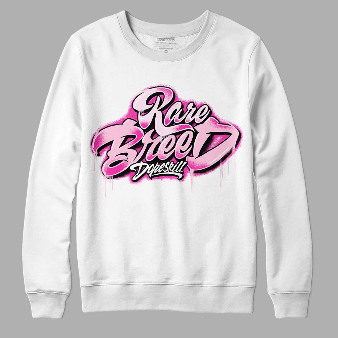 Triple Pink Dunk Low superstreetwear Sweatshirt Rare Breed Type Graphic