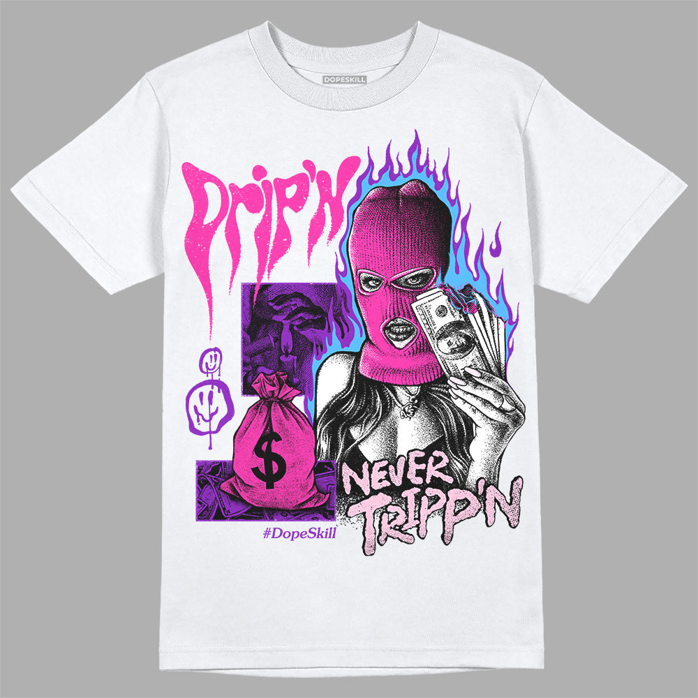 Triple Pink Dunk superstreetwear T-Shirt Drip'n Never Tripp'n Graphic