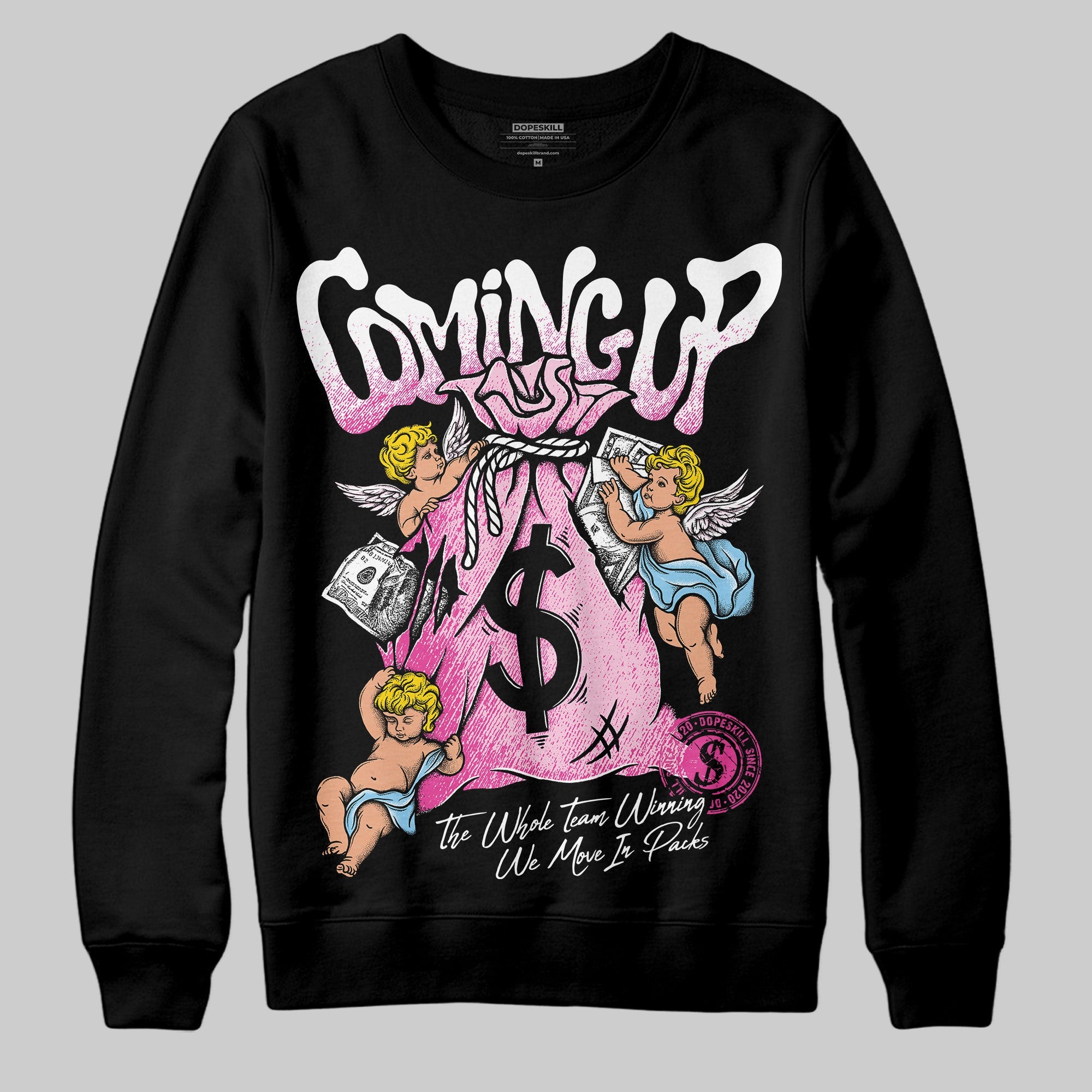 Doernbecher 6s superstreetwear Sweatshirt Money Bag Coming Up Graphic