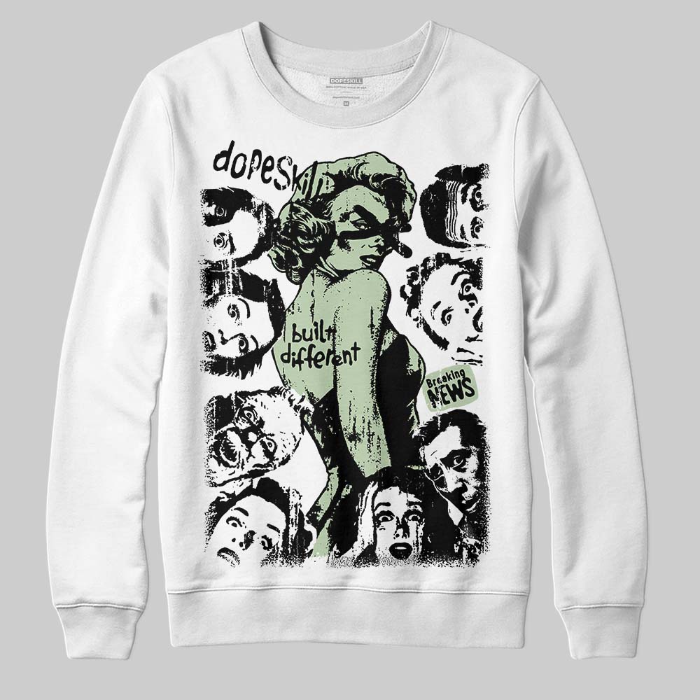 Seafoam 4s 2025 superstreetwear Sweatshirt Built Different Graphic