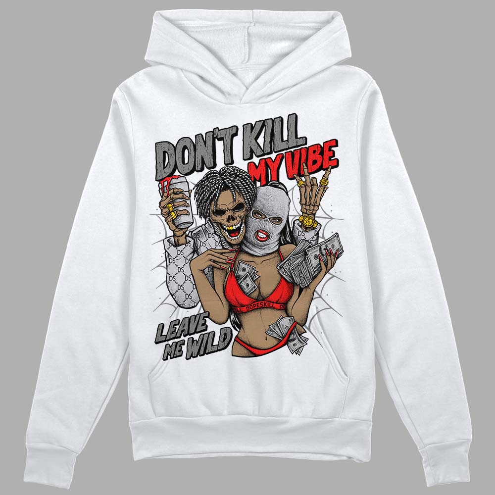 Grey Collection superstreetwear Hoodie Sweatshirt Don't Kill My Vibe Graphic