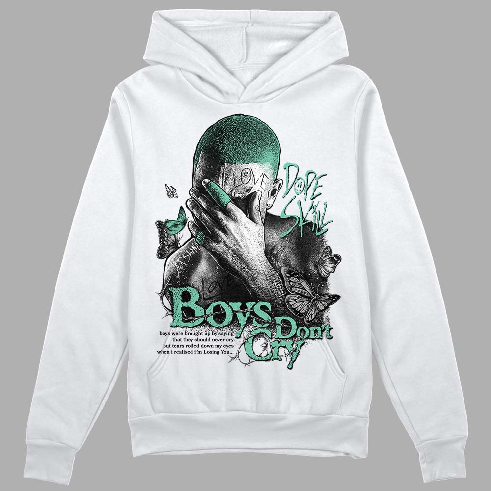 Green Glow 3s superstreetwear Hoodie Sweatshirt Boys Don't Cry Graphic