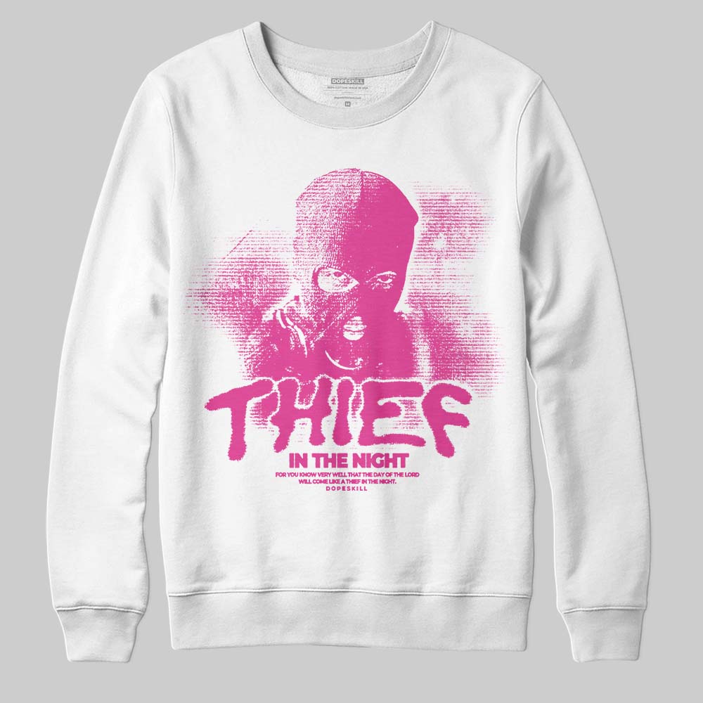 Triple Pink Dunk superstreetwear Sweatshirt Thief In The Night Graphic