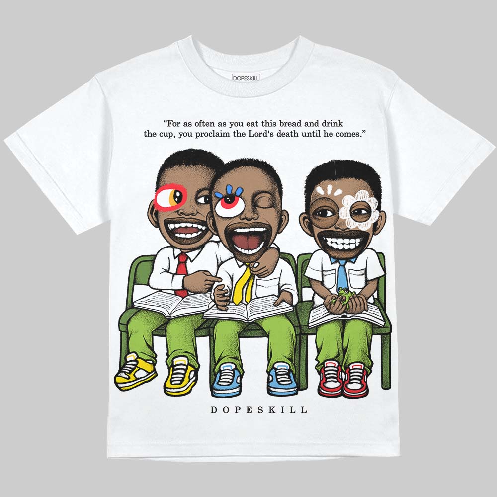 Dunk 'Chlorophyll' superstreetwear Oversize Print T-Shirt First Sunday Graphic