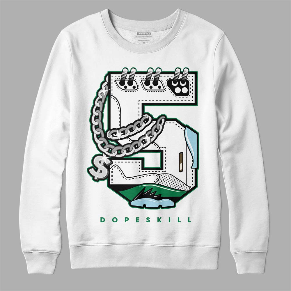 Lucky Green 5s superstreetwear Sweatshirt No.5 Graphic