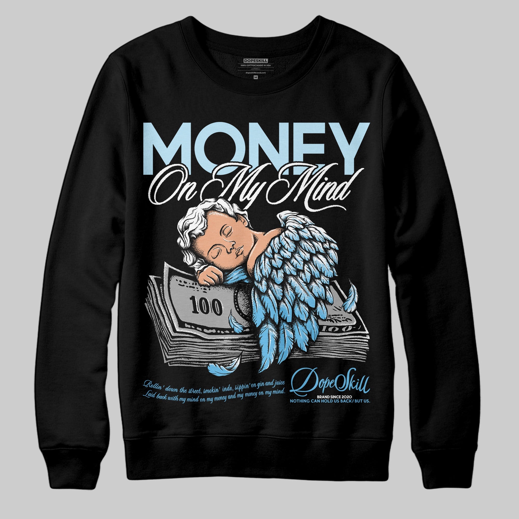 Legend Blue 11s superstreetwear Sweatshirt MOMM Graphic