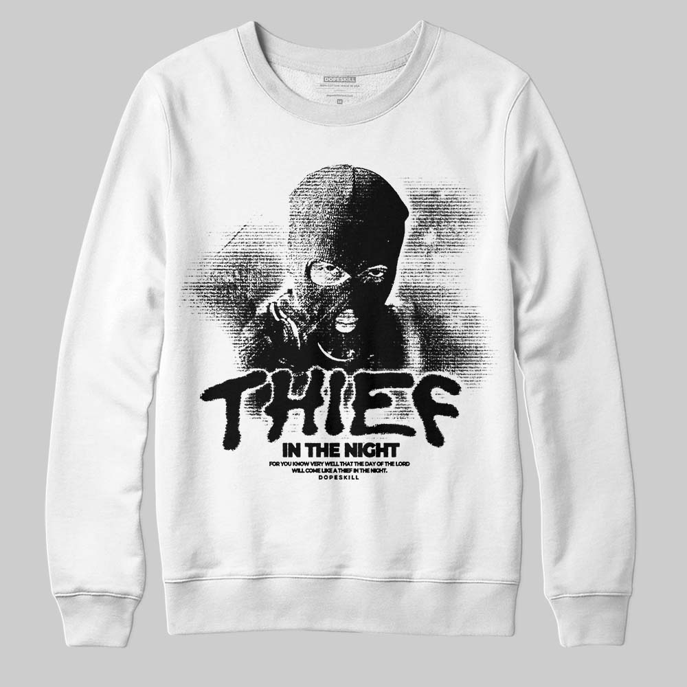 Dunk Panda White Black superstreetwear Sweatshirt Thief In The Night Graphic