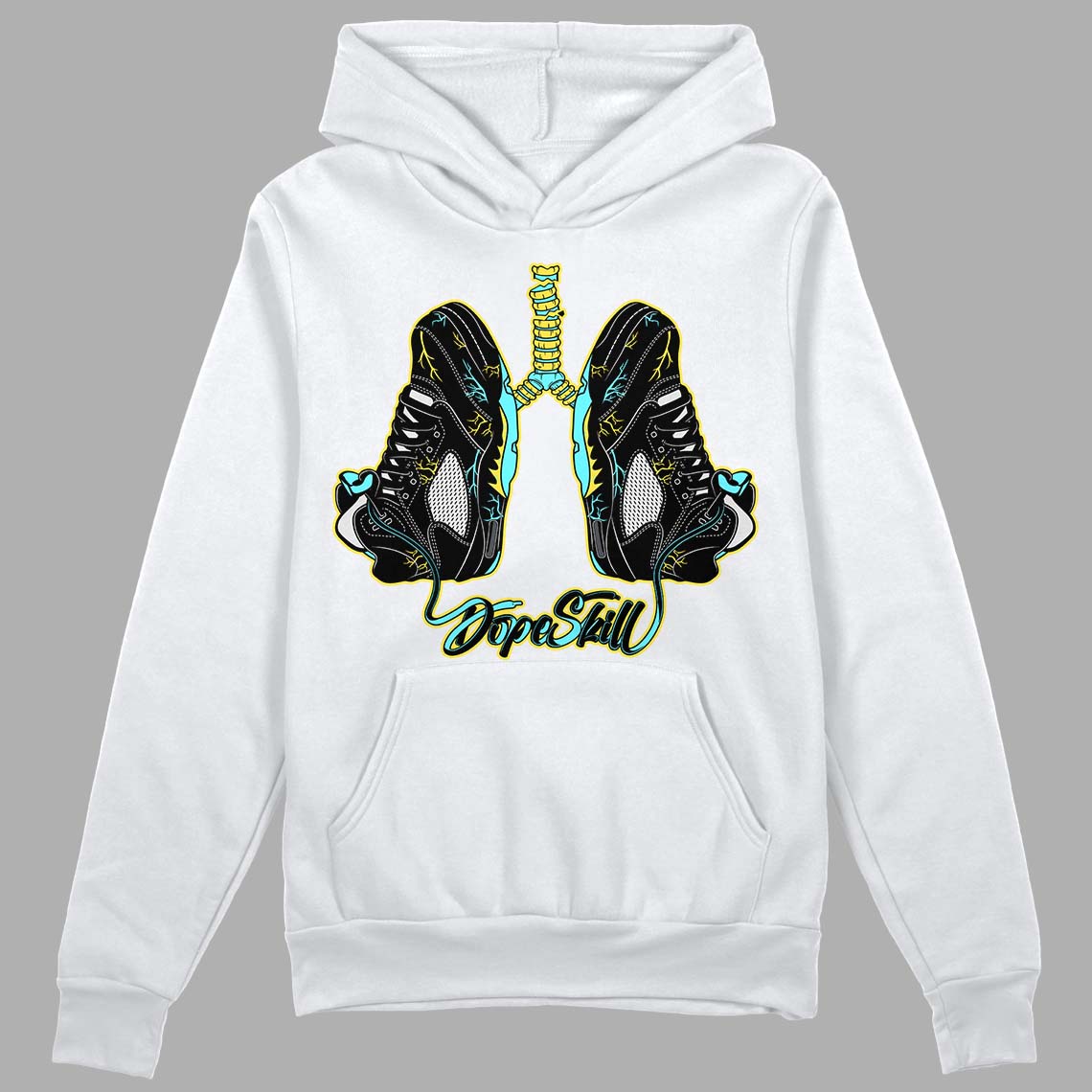 Aqua 5s superstreetwear Hoodie Sweatshirt Breathe Graphic