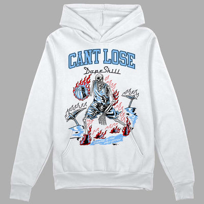 Powder Blue 9s DopeSkill Hoodie Sweatshirt Cant Lose Graphic
